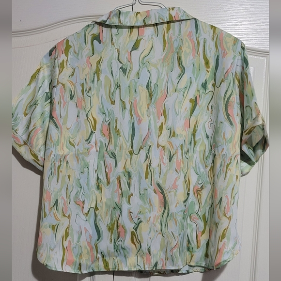 NWT Womens 2 piece pajama set satin (XL) - Picture 3 of 11